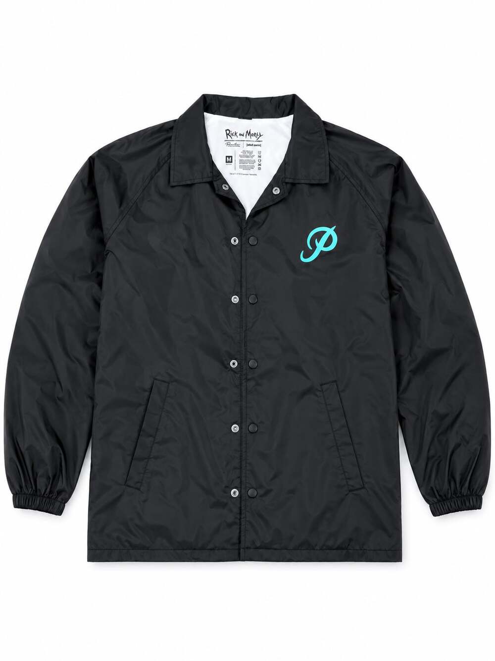 Primitive x Rick and Morty Portal Coaches Jacket Size M
